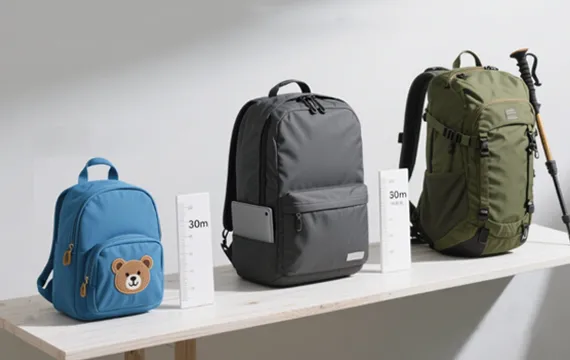 backpack sizes