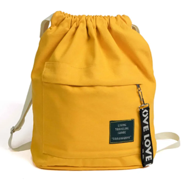 canvas drawstring bags