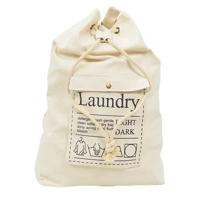 canvas laundry bag