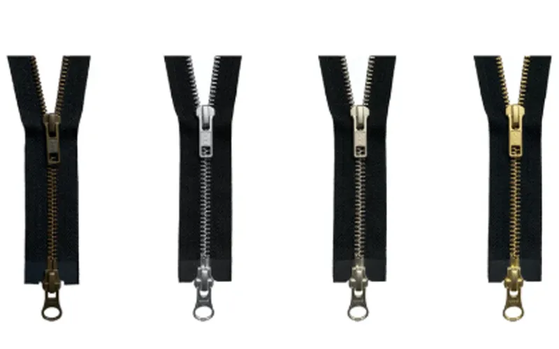double closed end zipper
