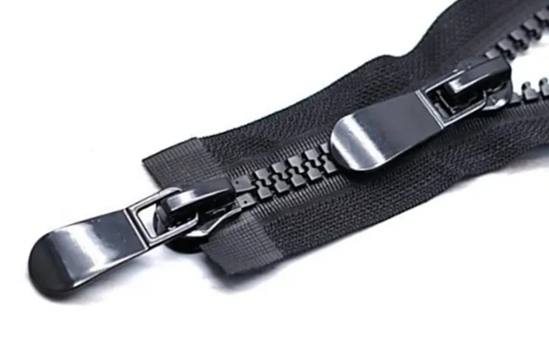 double open end zipper