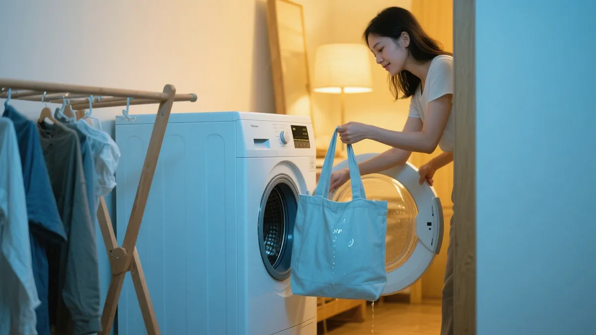 How To Machine Wash A Canvas Tote Bag
