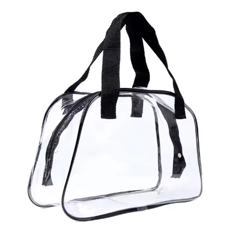 clear pvc makeup bag