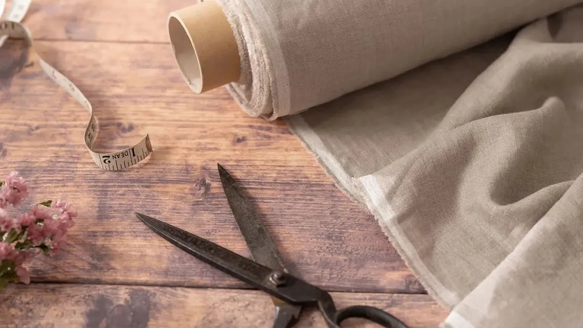 cutting the fabric