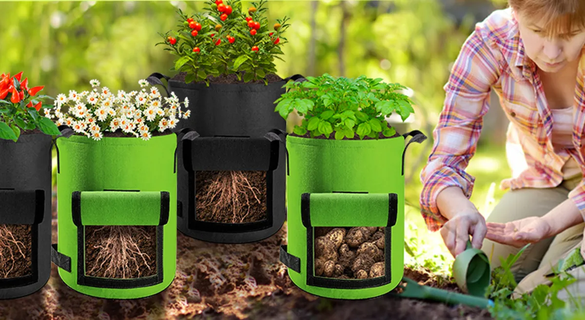 do grow bags need drainage holes