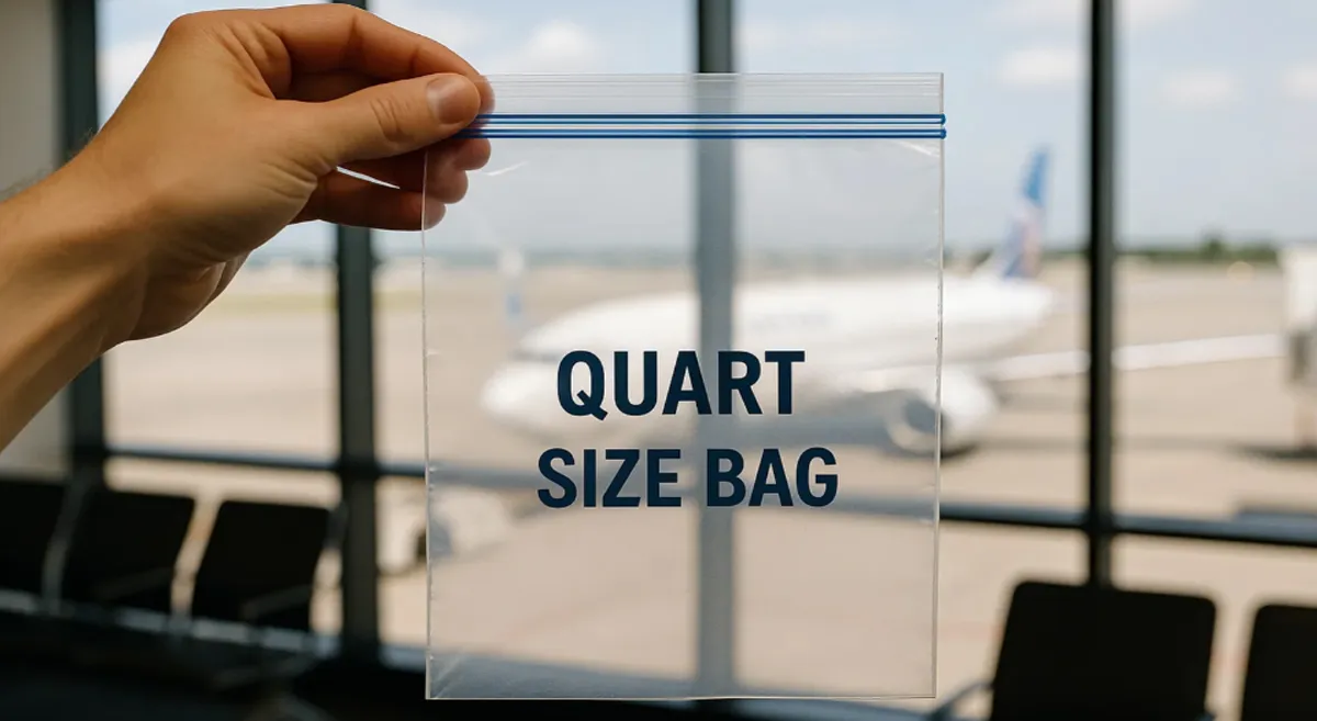 how big is a quart size bag