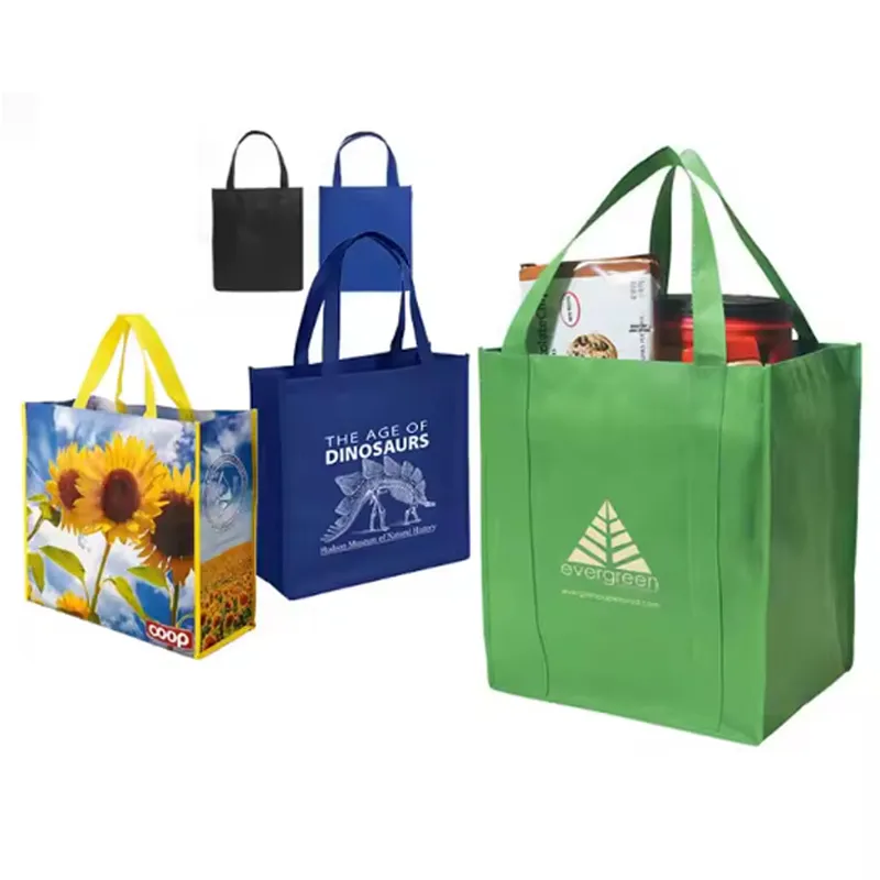 imprinted eco friendly non woven tote bags