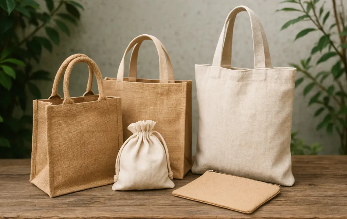 jute bags linen bags types