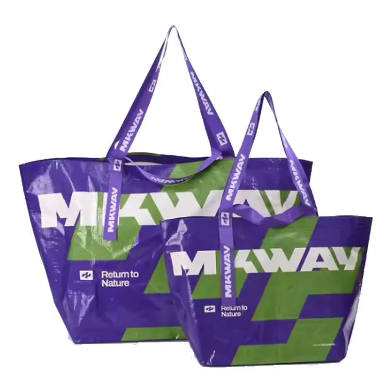 laminated shopping bag