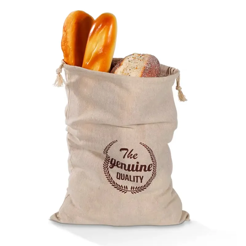 linen bread bag