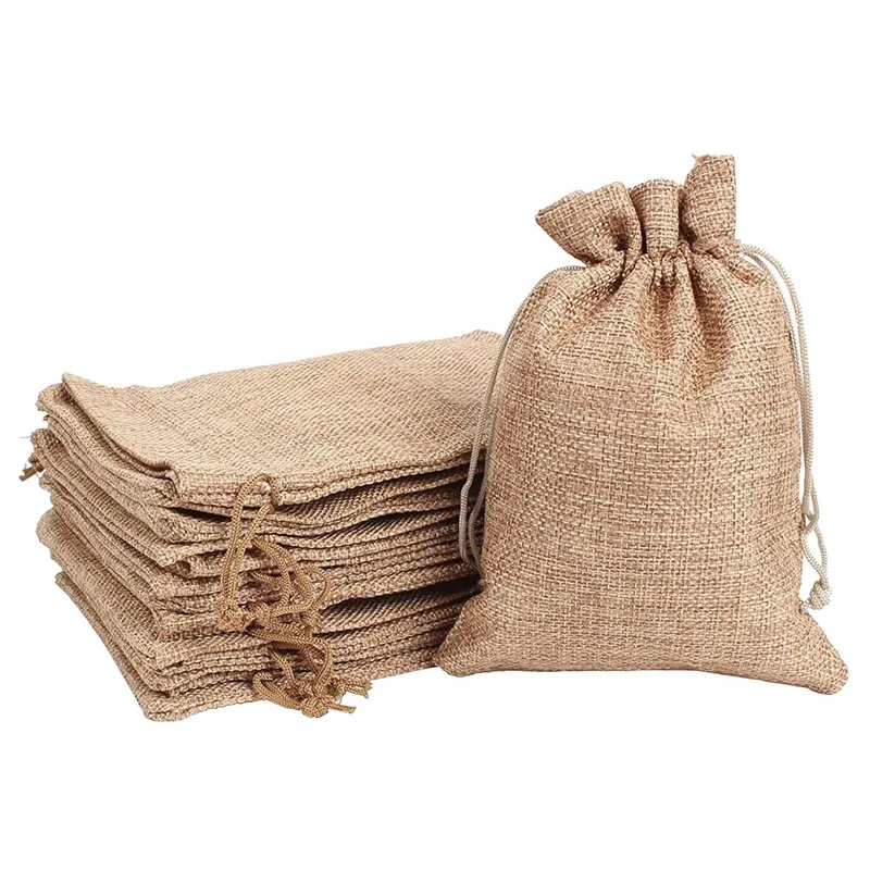 linen gift bags
