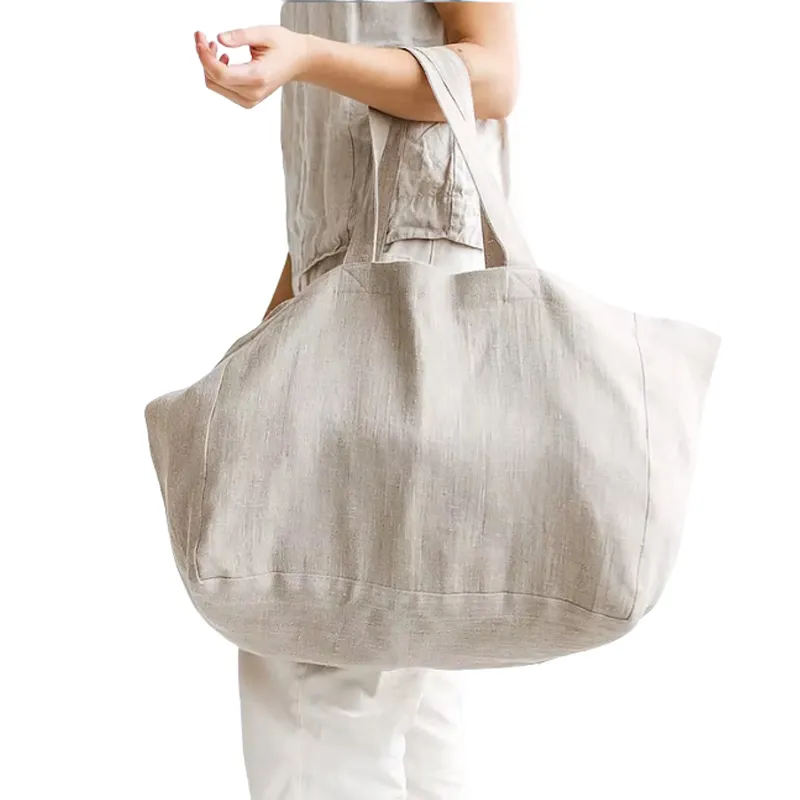linen tote bag
