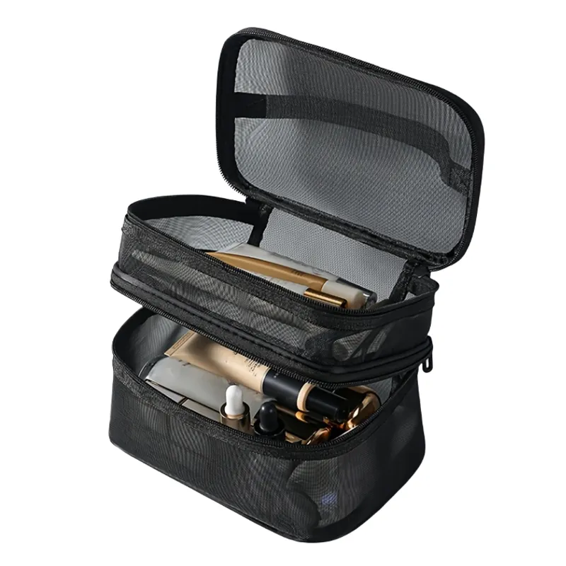 mesh makeup bag