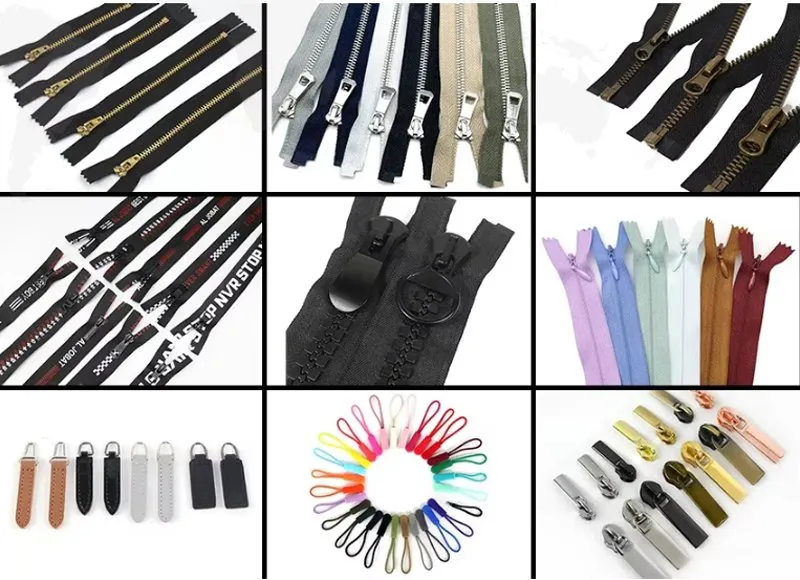 pick a zipper style