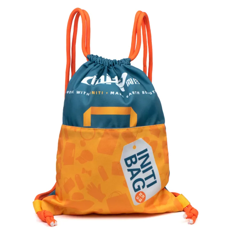printed drawstring bags