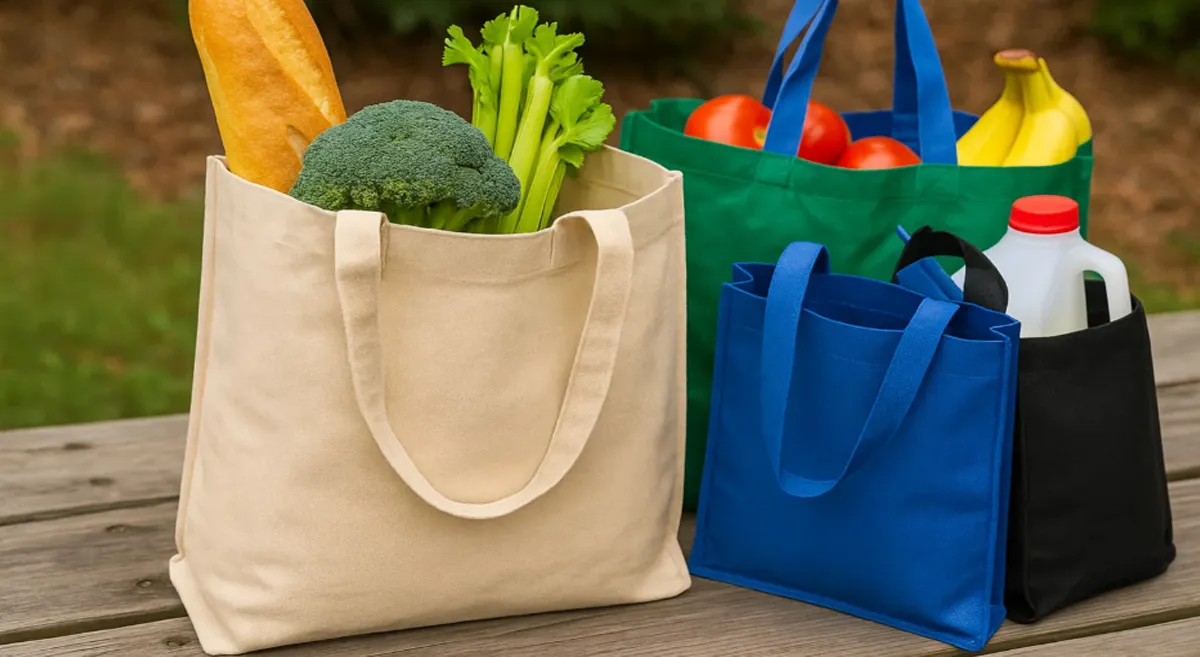 reusable shopping bags material