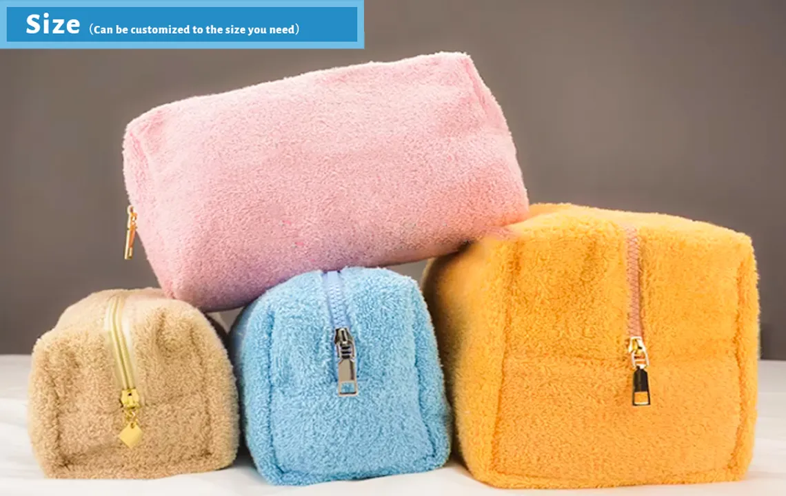 terry towel bag size