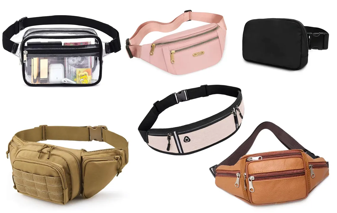 types of custom fanny packs