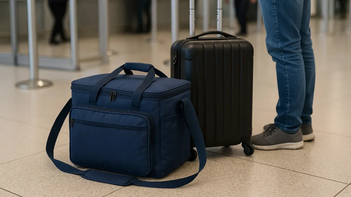 are cooler bag allowed on planes