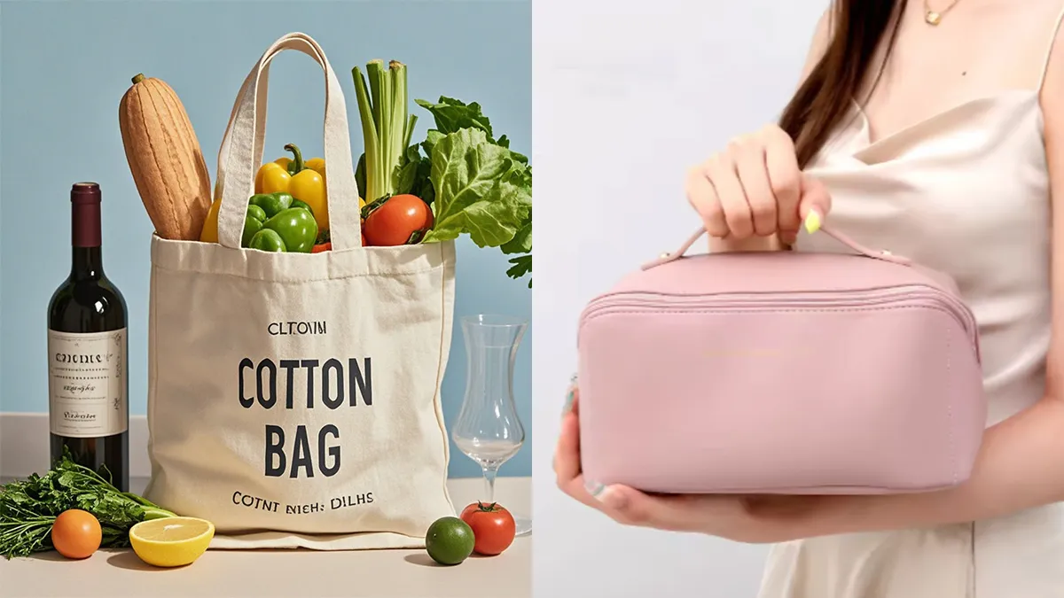 canvas bag vs leather bag