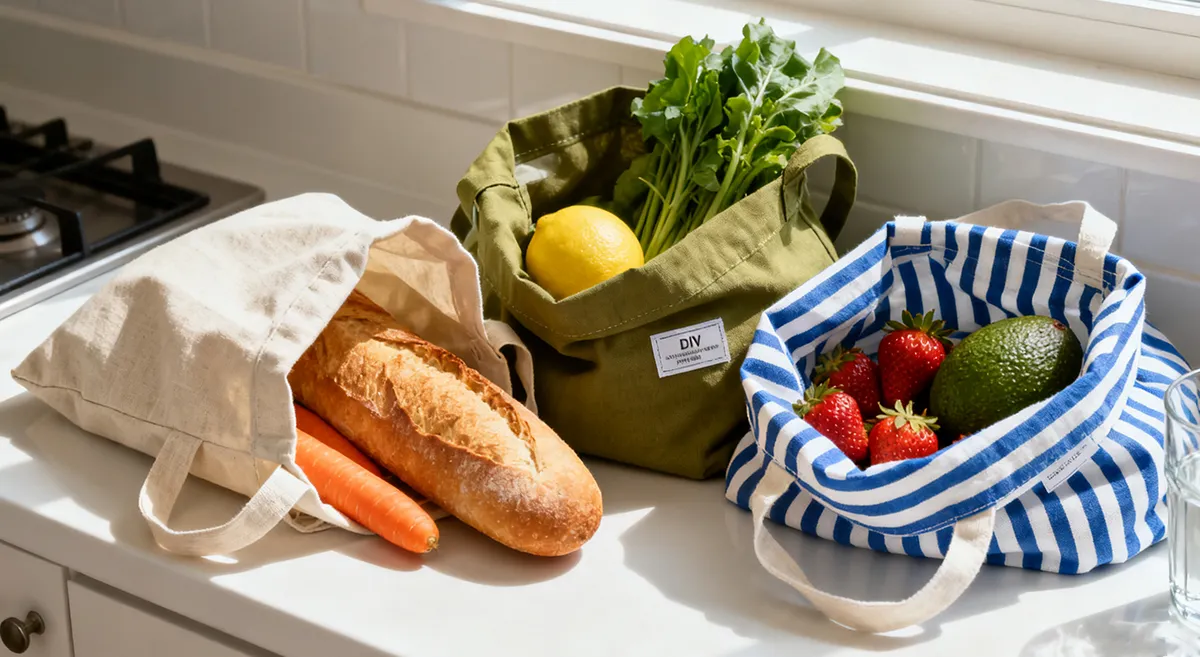 canvas grocery bags