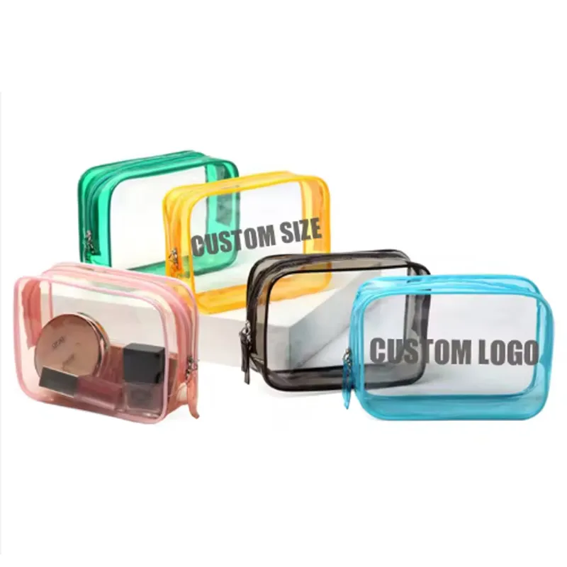 clear pvc cosmetic bag