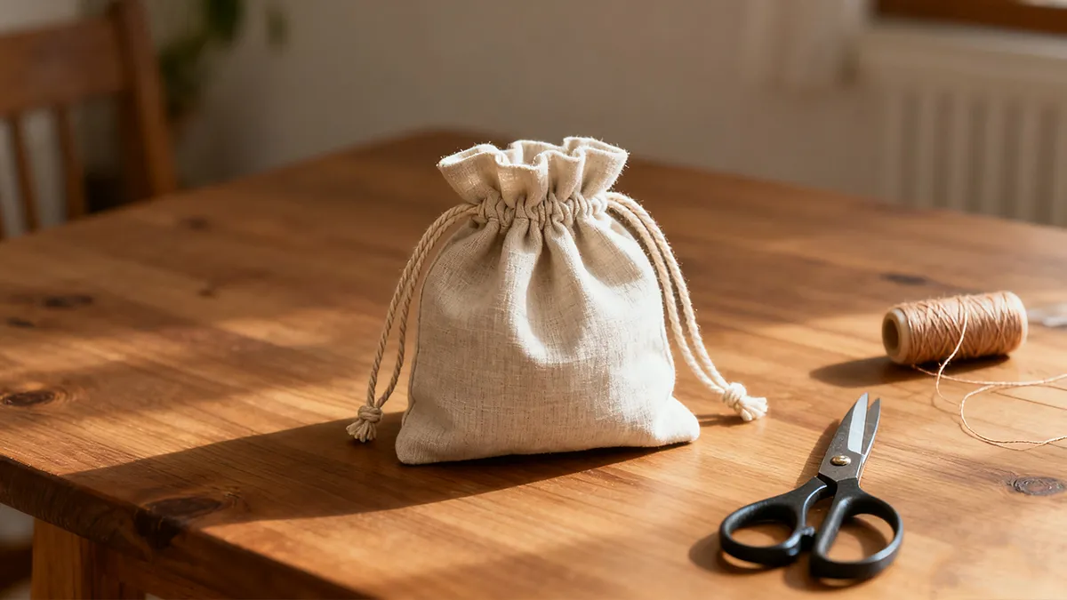 diy drawstring pouch