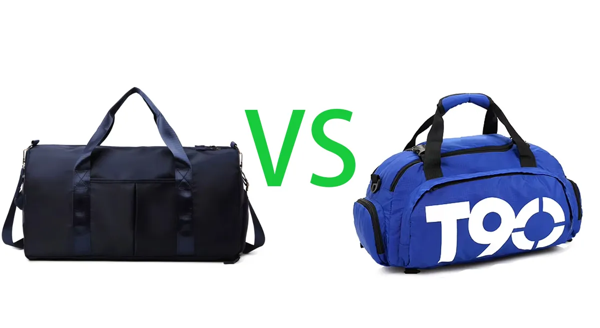 duffle bag vs gym bag