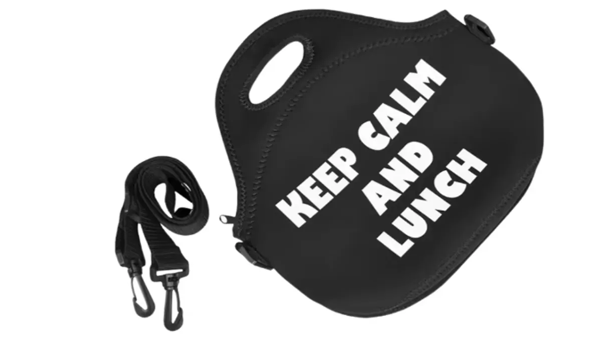 neoprene lunch bag