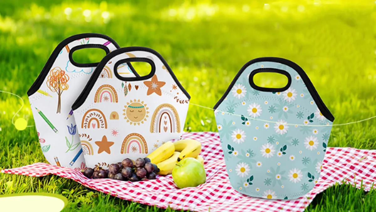 neoprene lunch bags