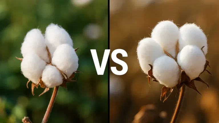 organic cotton vs regular cotton