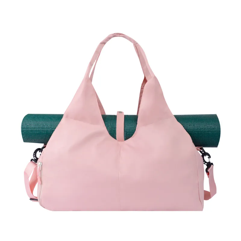 pink gym tote bag