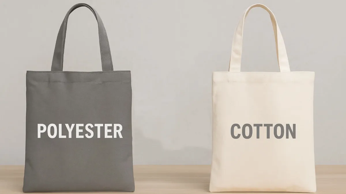 polyester bag vs cotton bag