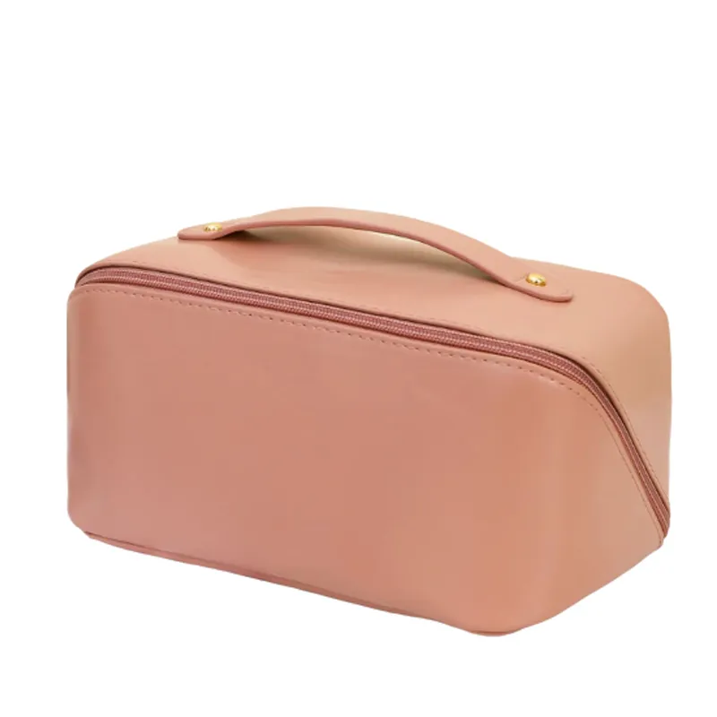 pu leather makeup bag
