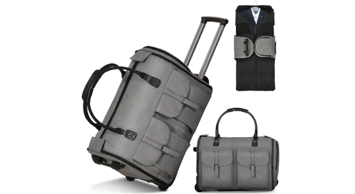rolling garment bags