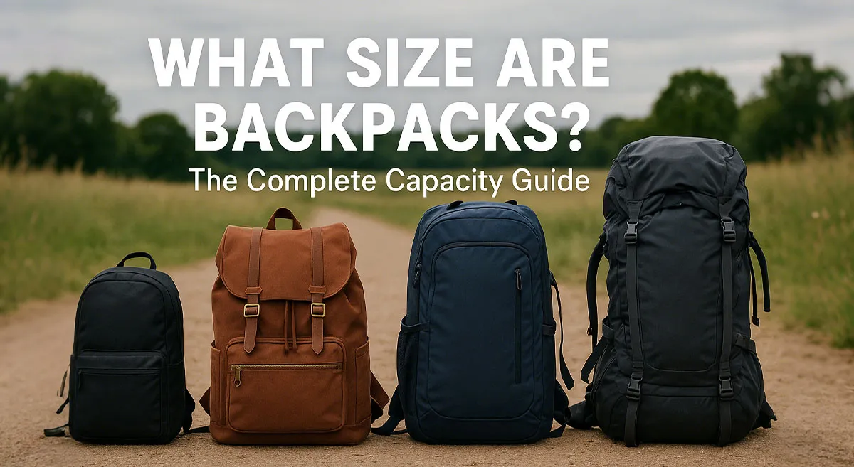 what size are backpacks