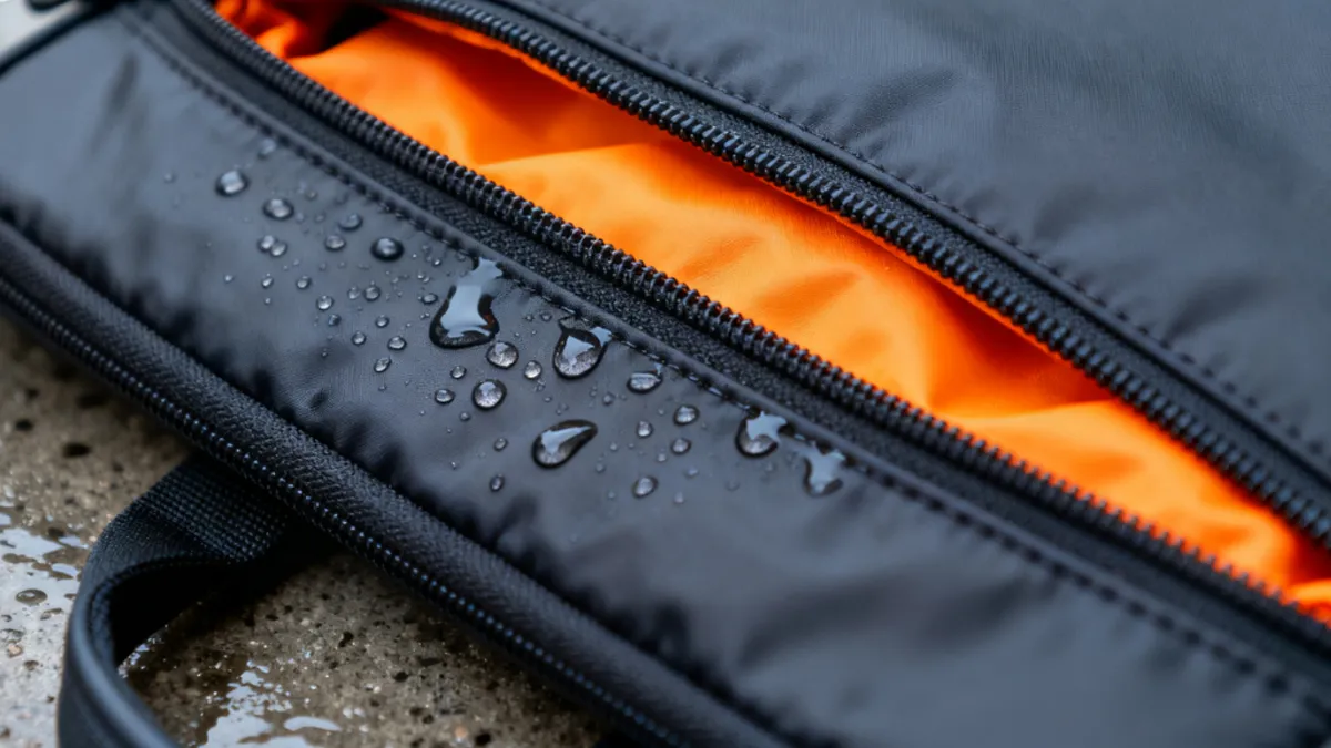 are laptop bags waterproof