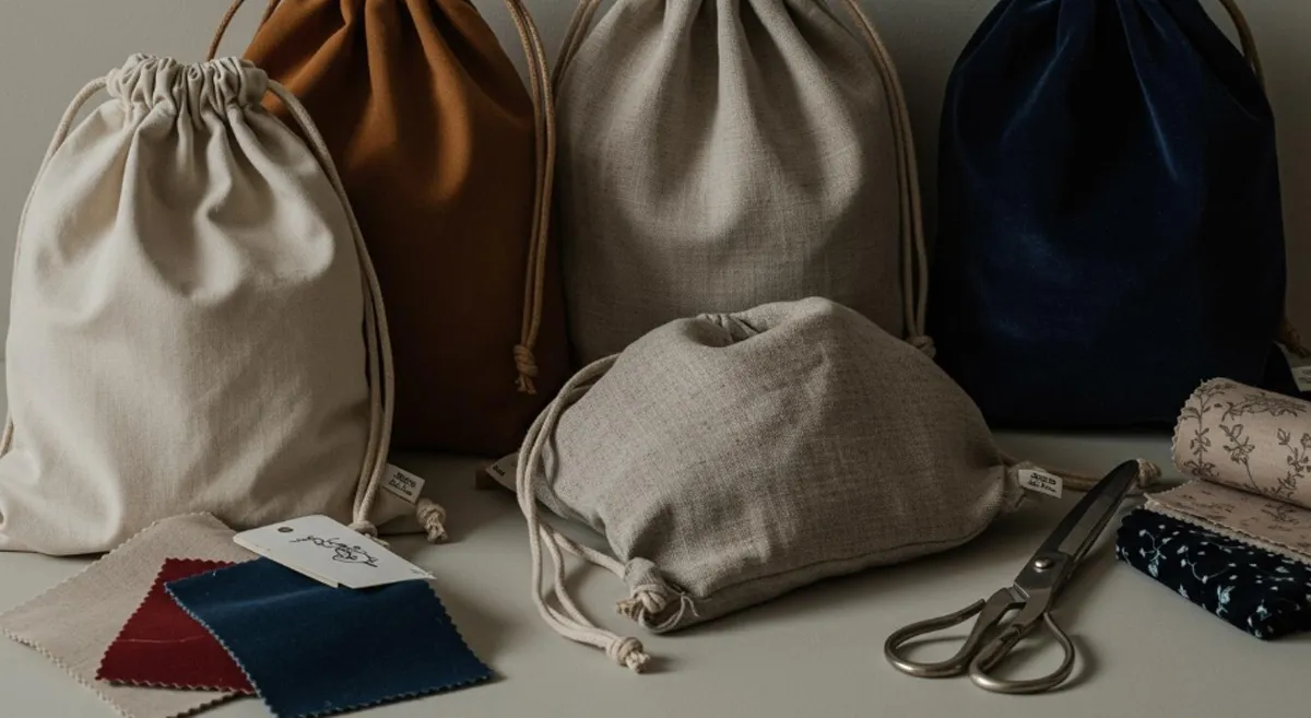best fabric for drawstring bags