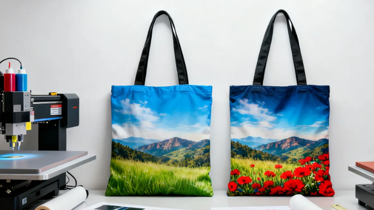 dtg vs dtf printing for custom bags