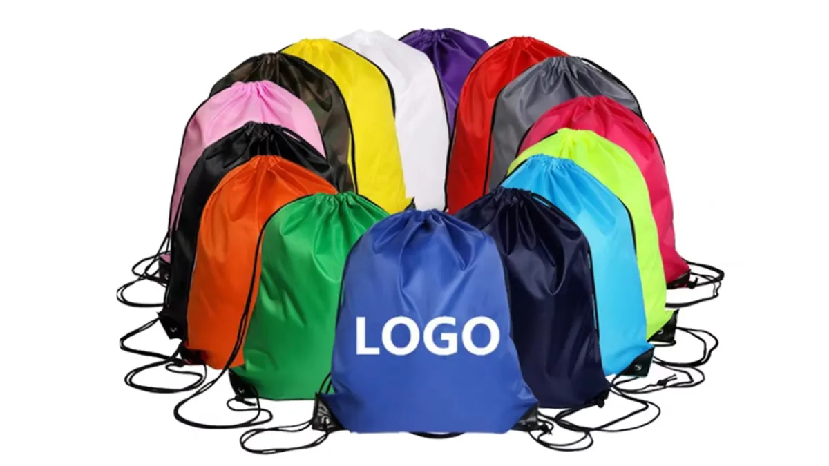 how many liters is a drawstring bag