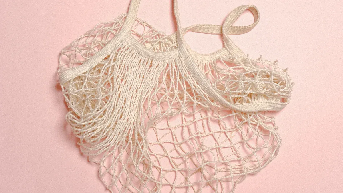 how to make a mesh tote bag s