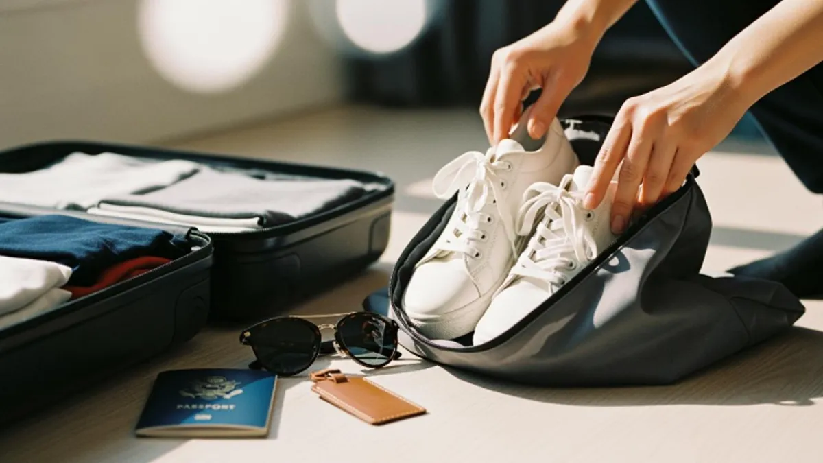 how to make a shoe bag