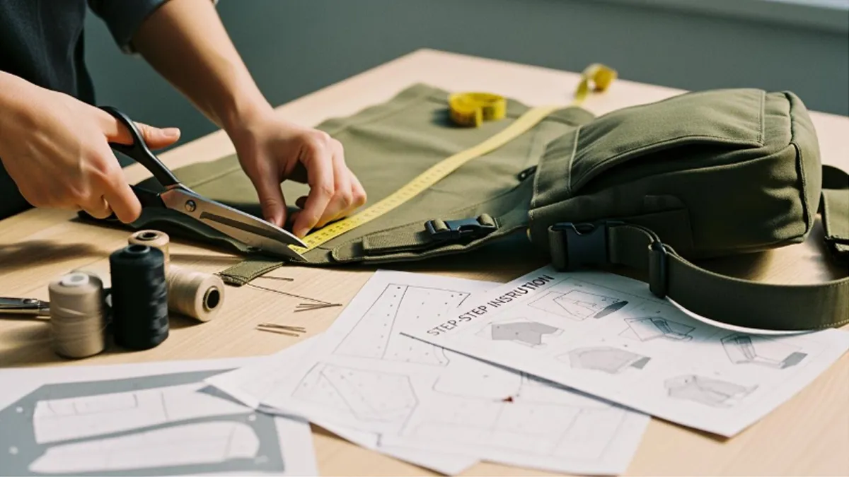 how to make sling bag