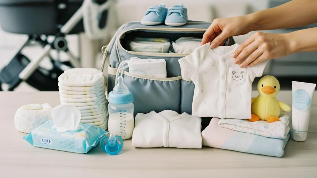 how to pack a diaper bag
