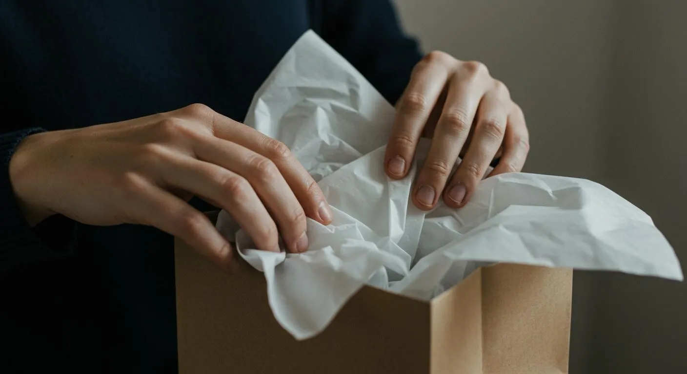 how to put tissue paper in a gift bag step by step guide