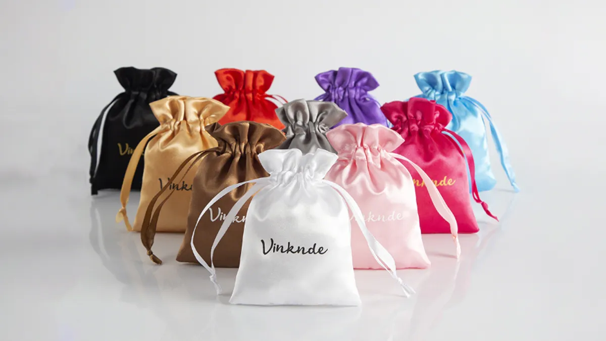 jewelry drawstring bags