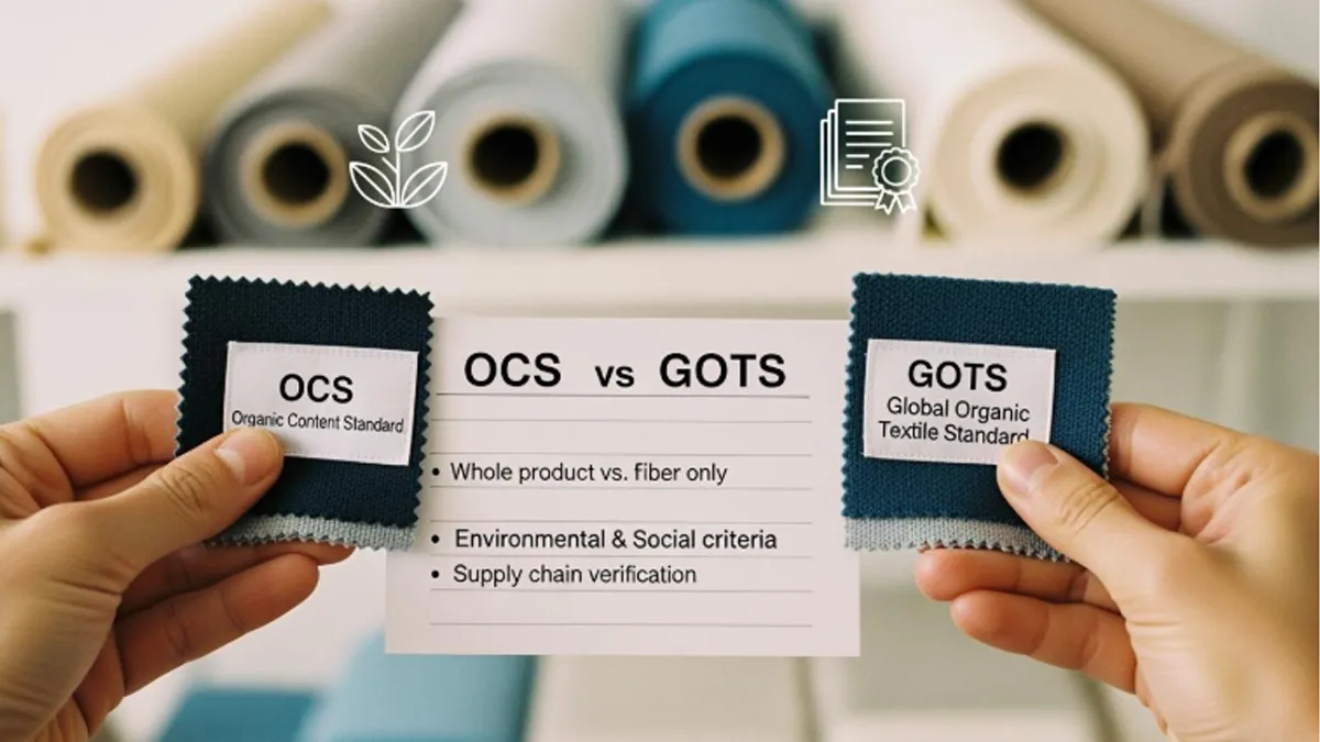 ocs vs gots key differences in organic textile standards