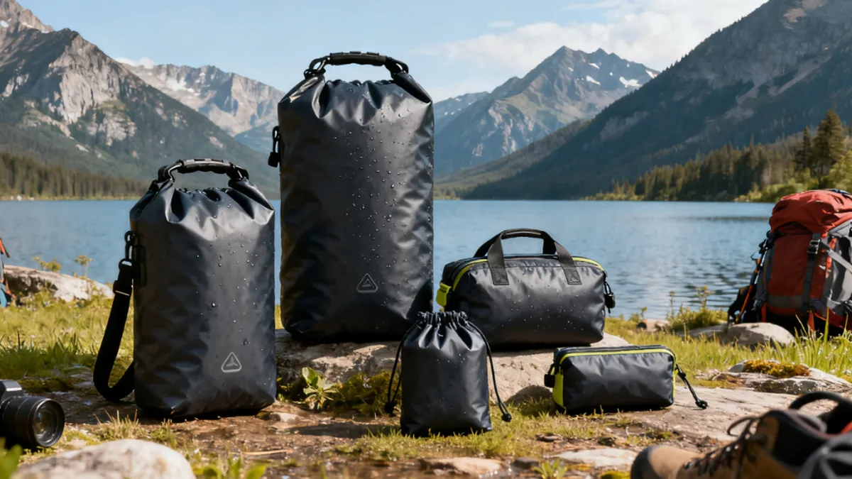 waterproof bag sizes