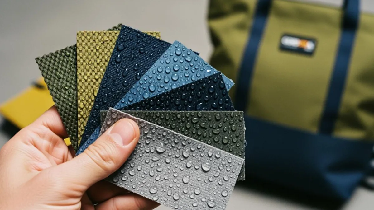 waterproof fabric for bags