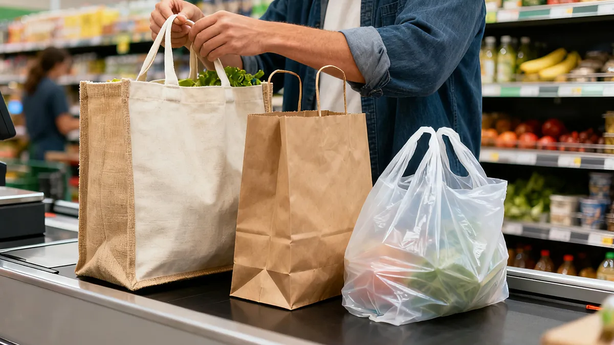 what type of shopping bags is more eco friendly